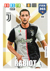 Fotbalová kartička Panini Adrenalyn XL FIFA 365 - 2020 Team Mate 259 Adrien Rabiot Juventus