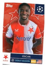 2025-26 Topps Champions League SK Slavia Praha 401 Oscar