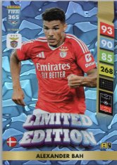 Limitovaná kartička Panini FIFA 365 2025 Adrenalyn XL Alexander Bah Benfica