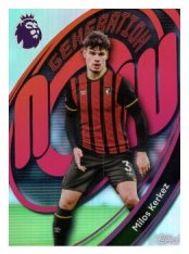 fotbalová kartička 2025-26 Topps  Premier League 52 Milos Kerkez (AFC Bournemouth)  -  Generation Now