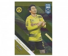 Fotbalová kartička Panini FIFA 365 – 2019 Fans 123 Shinji Kagawa Borussia Dortmund