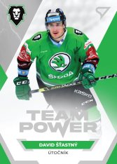 hokejová kartička 2021-22 SportZoo Tipsport Extraliga Team Power TP-12 David Šťastný  BK Mladá Boleslav