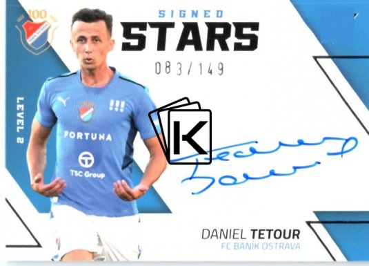 2022-23  Sprotzoo Fortuna Liga Singed Stars Level 2 Daniel Tetour FC Baník Ostrava