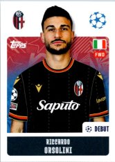 2024-25 Topps Champions League 120 Riccardo Orsolini (Bolonia FC 1909)