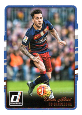 2016-17 Panini Donruss Soccer 24 Dani Alves - FC Barcelona