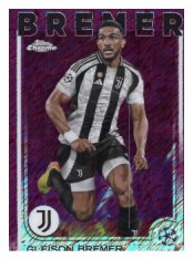 fotbalová kartička 2024-25 Topps Chrome Magenta 107 - Gleison Bremer