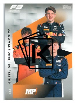 2025 Topps Turbo Attax F1 MP Motorsport F3 Teams HP 222