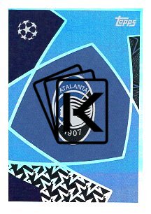 2025-26 Topps Champions League Atalanta BC 84 Club Badge