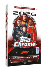 Předprodej 2026 Topps Chrome Formula 1 Hobby Box