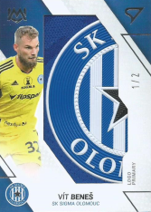 2022-23 SportZoo Fortuna Liga Unique Mark UM-VB Vít Beneš Logo Primary 1/2  SK Sigma Olomouc