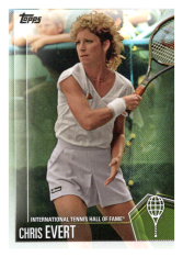 2019 Topps Tennis Hall of Fame 25 Chris Evert