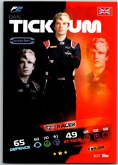 2021 Topps Formule 1 Turbo Attax 107 Dan Ticktum Dan Ticktum Carlin