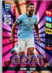 Panini Adrenalyn XL FIFA 365 2025 Excellence Goat 7 Rúben Dias (Manchester City)