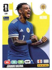 fotbalová kartička World Cup 2026 Adrenalyn XL 138 Juninho Bacuna (Curaçao)