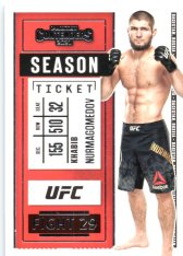 2021 Panini Chronicles UFC Contenders Season Ticket 2 Khabib Nurmagomedov
