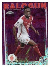 fotbalová kartička 2024-25 Topps Chrome Magenta 21 - Folarin Balogun