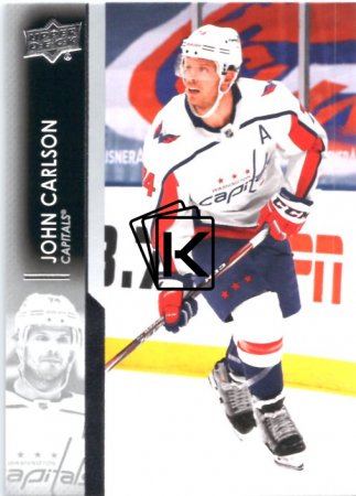hokejová karta 2021-22 UD Series One 188 John Carlson - Washington Capitals