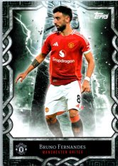 fotbalová kartička 2024-25 Topps Manchester United Fan Set Monolith MO-5 Bruno Fernandes