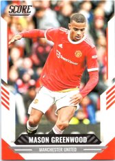 2021-22 Panini Score FIFA 119 Mason Greenwood - Manchester United