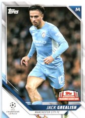 Fotbalová kartička 2021-22 Topps CLBC-18 Jack Grealish - Manchester City FC