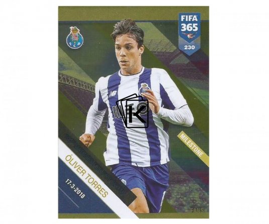 Fotbalová kartička Panini FIFA 365 – 2019 Fans 230 Oliver Torres FC Porto
