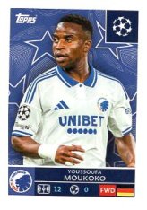 2025-26 Topps Champions League  F.C. Copenhagen 503 Youssoufa Moukoko