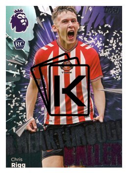 fotbalová kartička 2025-26 Topps  Premier League 360 Chris Rigg (Sunderland)  -  Breakthrough Baller