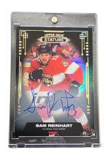 2024-25 Upper Deck Stature Hockey Sam Reinhart  black auto 1 of 1 Florida Panthers