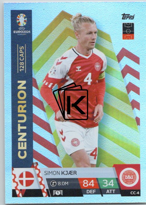 TOPPS Sticker Euro 2024 DEN 2 | Acheter sur