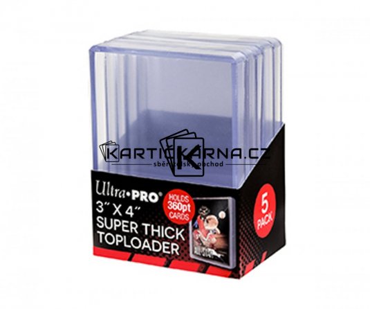 Ultra Pro Plastový toploader  360pt