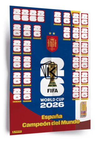 2026 Panini Fifa World Cup Winners Complete set