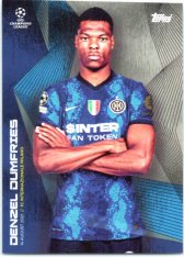 fotbalová kartička 2021 Topps Summer Signings Denzel Dumfries Inter Milan