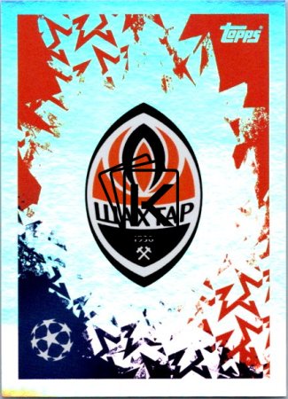2024-25 Topps Champions League 196 Club Badge (FC Shakhtar Donetsk