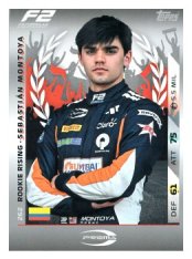 2025 Topps Turbo Attax F1 Prema Racing Rookie Rising HP 262 Sebastián Montoya