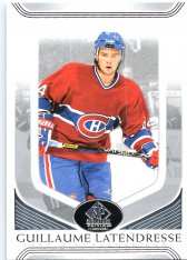Hokejová karta 2020-21 Upper Deck SP Legends Signature Edition 235 Guillaume Latendresse - Montreal Canadiens