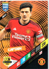 fotbalová karta Panini FIFA 365 2024 Adrenalyn XL MAU13 Harry Maguire Manchester United Captain