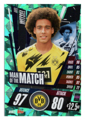 fotbalová kartička Topps Match Attax Champions League 2020-21 Man of the Match MM15 Axel Witsel - Borussia Dortmund