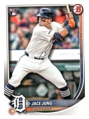 Baseballová karta 2025 Bowman 59 Jace Jung, Detroit Tigers RC