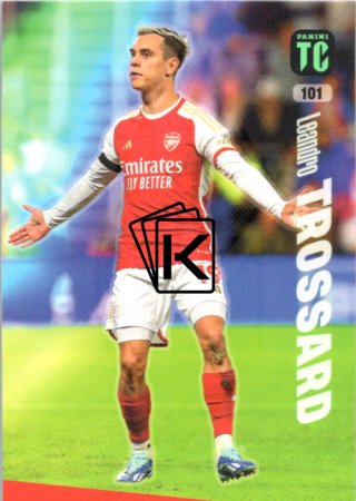 fotbalová karta Panini Top Class 101  Leandro Trossard (Arsenal)