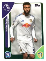 fotbalová kartička 2025-26 Topps  Premier League 329 Jayden Bogle (Leeds United)