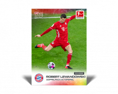 Fotbalová kartička Topps Now Bundesliga 74 Robert Lewandowski FC Bayern Munchen