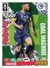 fotbalová kartička World Cup 2026 Adrenalyn XL Goal Machine  FTS79.  Edin Džeko (Bosnia & Herzegovina)