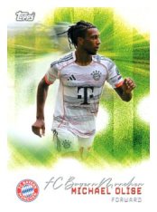 fotbalová kartička 2025-26 Topps Team set FC Bayern Munchen Pitch Pursuits PP-2 Michael Olise