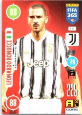 fotbalová karta Panini Adrenalyn XL FIFA 365 2021 Team Mate 111 Leonardo Bonucci Juventus