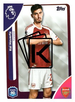 fotbalová kartička 2025-26 Topps  Premier League 15 Kai Havertz (Arsenal)