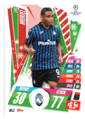 fotbalová kartička 2020-21 Topps Match Attax Champions League HU11 Luis Muriel Atalanta BC