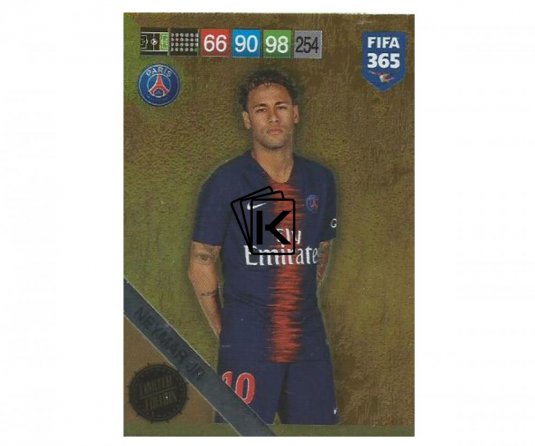 Fotbalová kartička Panini FIFA 365 – 2019 Limited Edition Neymar Jr. PSG