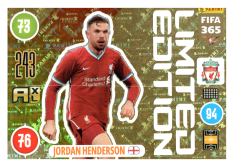 Panini Adrenalyn XL FIFA 365 2021 Limited Edition Jordan Henderson Liverpool