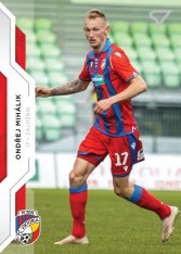 fotbalová kartička SportZoo 2020-21 Fortuna Liga Serie 2 řadová karta 286 Ondřej Mihálik FC Viktoria Plzeň
