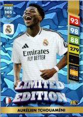 Limitovaná kartička Panini FIFA 365 2025 Adrenalyn XL Aurélien Tchouaméni Real Madrid CF